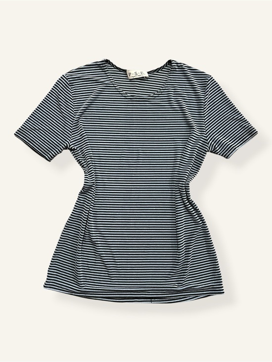 Vintage Tops - 3/$10 vintage striped stretchy shirt